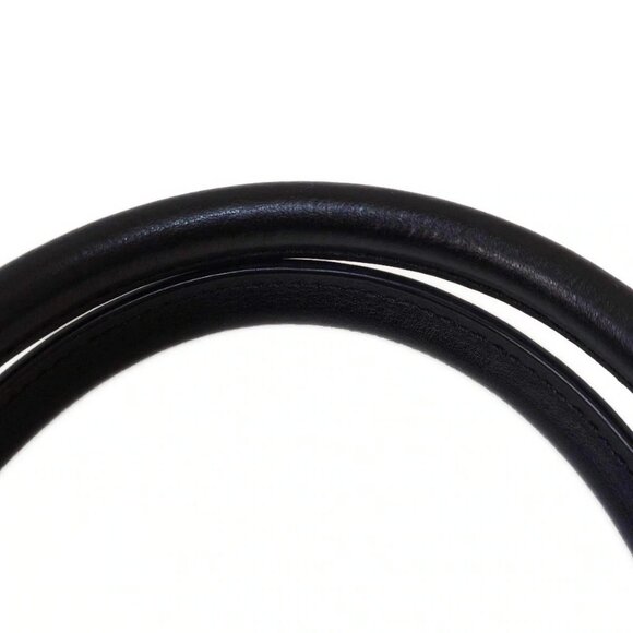 Auth COACH - F Black Red Multi Leather PVC Handbag - Picture 6 of 9